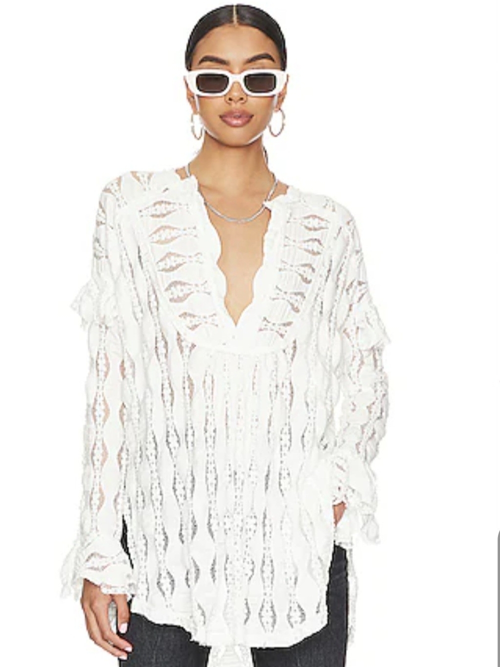 Free People Candy Shop Textured Tunic From BUCKLE